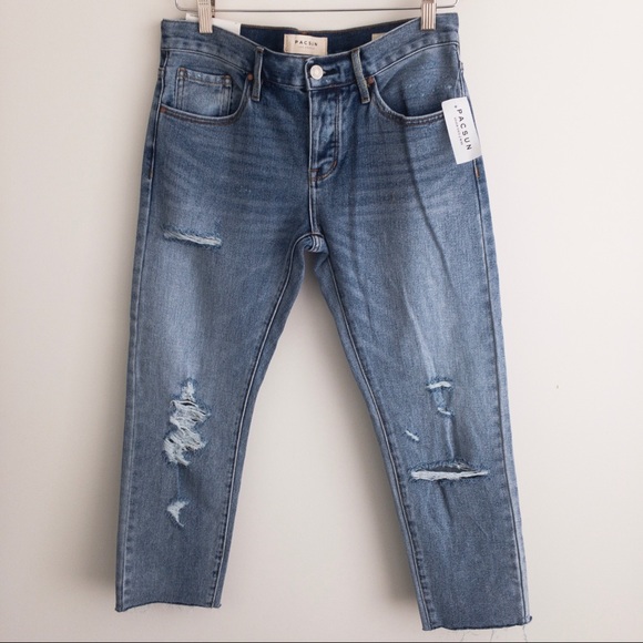 PacSun • Ripped Girlfriend Jeans - Picture 2 of 6